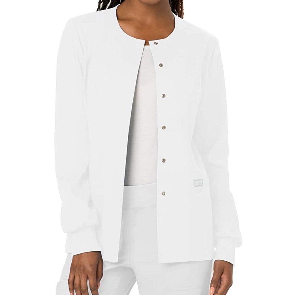 Scrub jacket/lab coat